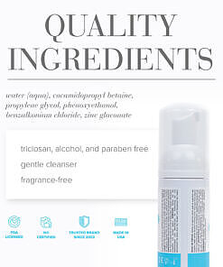 a fragrance-free foaming toy cleaner for all surfaces.