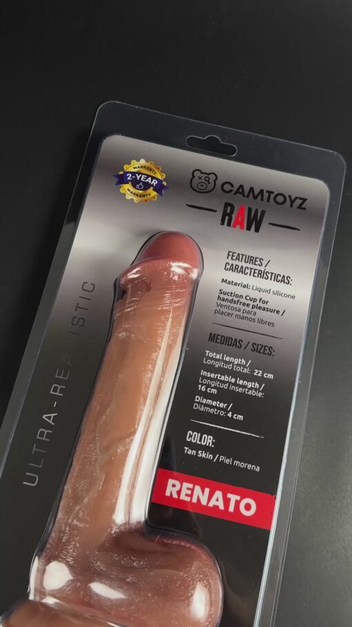 Camtoyz Ultra Realistic Dildo Renato - Image 5
