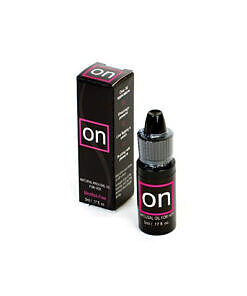 Sensuva ON Arousal Oil Original 5 ml bottle with dropper cap