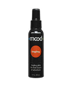 Doc Johnson Mood Tingling Lube 4oz bottle with clear