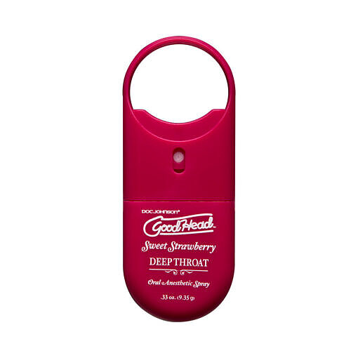 Goodhead to Go - Deep Throat Spray .33oz. Sweet Strawberry - Image 2