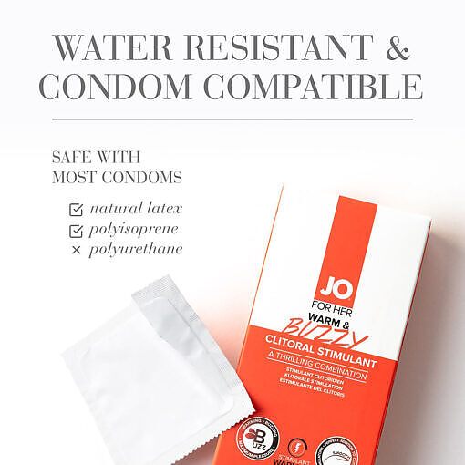 JO Warm & Buzzy Clitoral Stimulant 0.34 oz. - Image 3