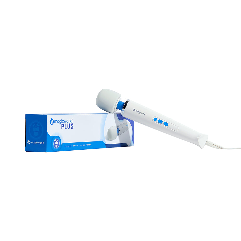 Magic Wand Plus HV-265 Massager with soft silicone head and flexible neck