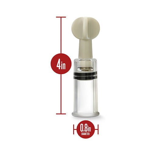 Temptasia Clit and Nipple Twist Suckers 3-Piece Set Clear - Image 4
