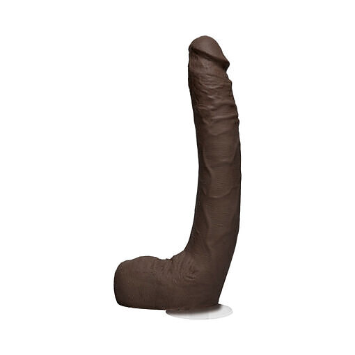 Signature Cocks Jax Slayher 10 Inch ULTRASKYN Cock with Removable Vac-U-Lock Suction Cup Chocolate - Image 2