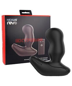 Nexus REVO Extreme prostate massager with bi-rotational shaft and wireless remote control