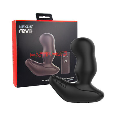 Nexus REVO Extreme prostate massager with bi-rotational shaft and wireless remote control