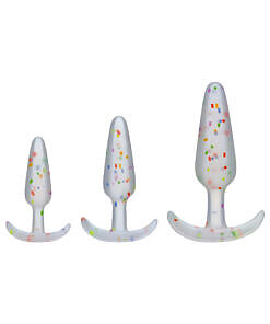 three graduated sizes