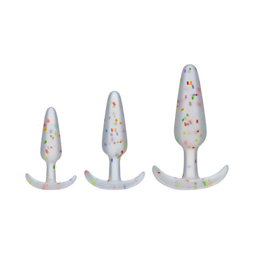 three graduated sizes