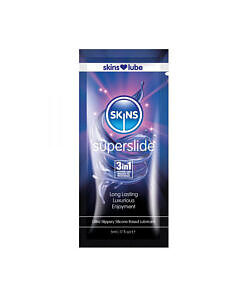 Skins Superslide silicone lube 5 ml bottle