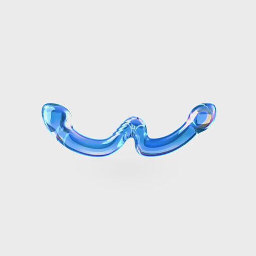 Biird x Wicul OhWii Double-Ended Glass Dildo for G-Spot & P-Spot - Image 3