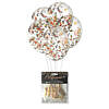 Glitterati Penis Party Confetti Filled Balloons 5-pack with gold and pink confetti