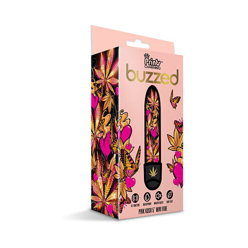 Prints Charming Buzzed 5" Mini Vibe - Pink Kush - Image 5