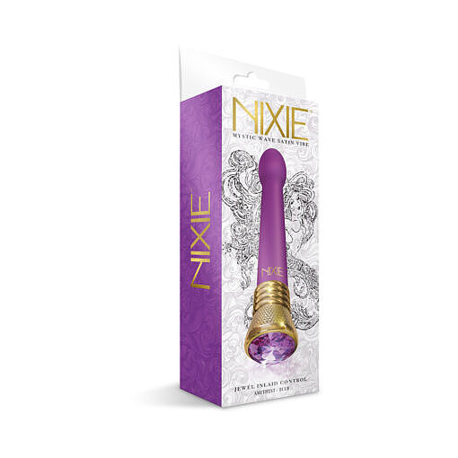 Nixie Mystic Wave Satin Bulb Vibe - Amethyst - Image 5