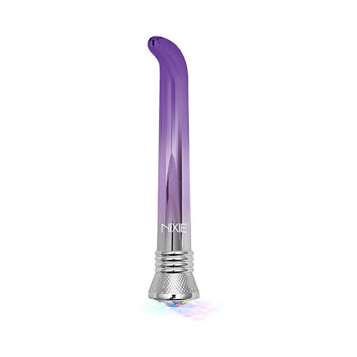 Nixie Waterproof 10-Function G-Spot Vibe - Purple Ombre Glow - Image 2
