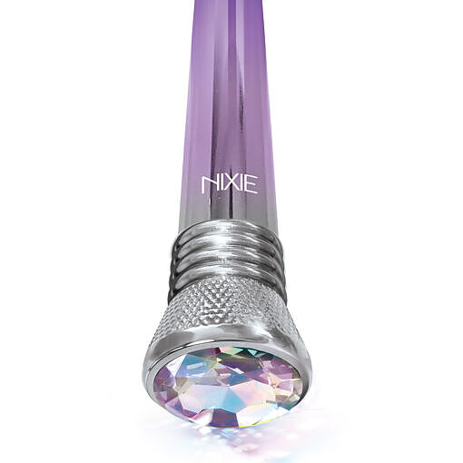 Nixie Waterproof 10-Function G-Spot Vibe - Purple Ombre Glow - Image 3