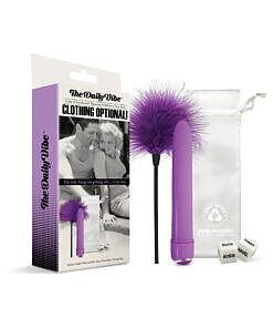 The Daily Vibe Special Edition Toy Kit - Clothing Optional with feather tickler