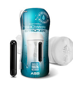 Happy Ending Shower Stroker anal masturbator