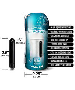 waterproof with bullet vibe.