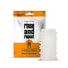 Happy Ending Rinse And Repeat Whack Pack - Cuff reusable stroker sleeve with textured reversible design on white background