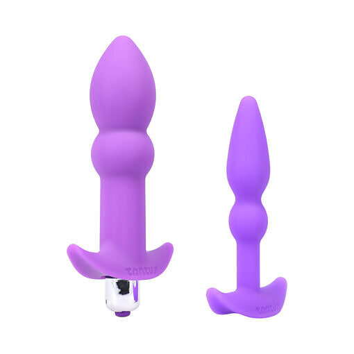 Tantus Perfect Plug Anal Plug Kit Lilac - Image 3