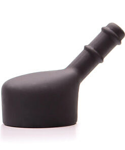 Ultra-premium silicone Tantus Rumble Convertible Head attached to Rumble wand