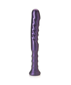 Tantus Echo Handle Dildo Amethyst with purple silicone