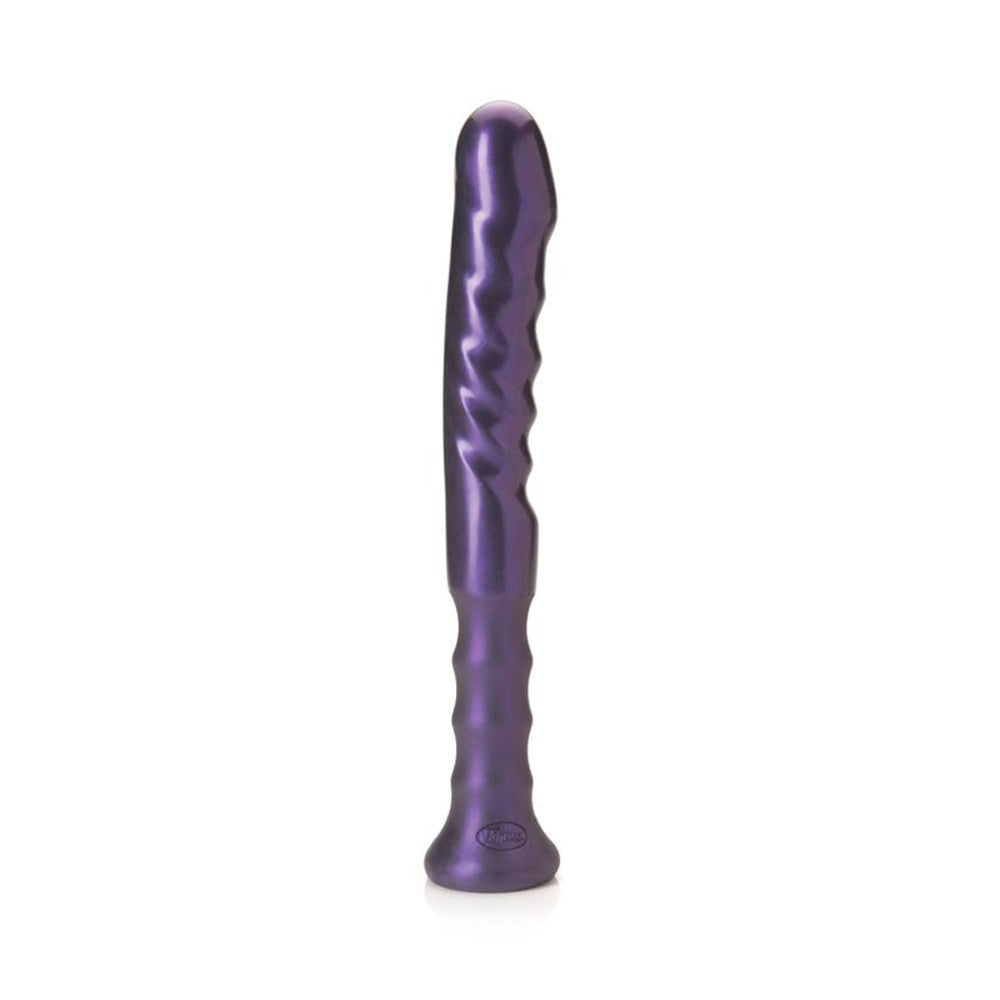 Tantus Echo Handle Dildo Amethyst with purple silicone