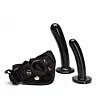 Tantus Bend Over Intermediate strap-on harness kit with onyx harness