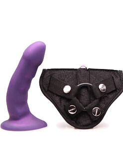 Tantus Curve Strap-On Harness Kit Amethyst