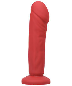 Tantus Vamp Strap-On Harness Kit True Blood Crimson with realistic dildo and adjustable velvet vibrating harness