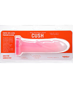 Tantus Cush O2 Dual Density G-Spot Dildo in Rose Quartz