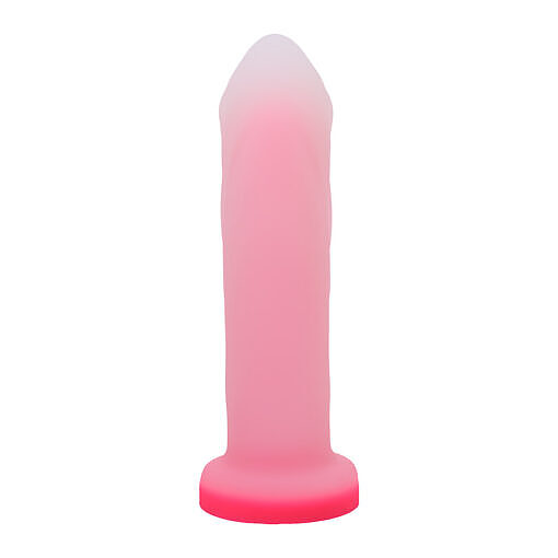 Tantus Cush O2 Dual Density G-Spot Dildo Rose Quartz - Image 5