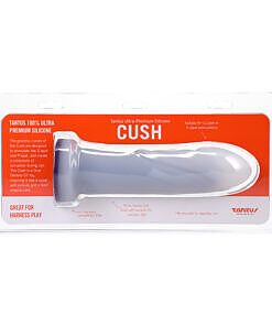 Tantus Cush O2 dual density G-spot dildo in Twilight