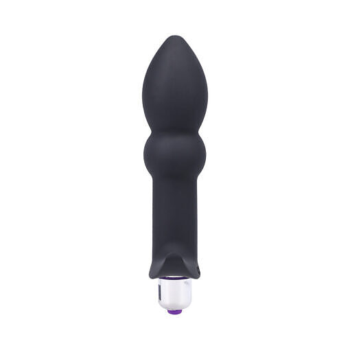 Tantus Perfect Plug Plus Vibrating Anal Plug Onyx - Image 3
