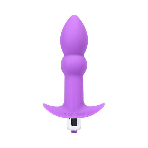 Tantus Perfect Plug Plus Vibrating Anal Plug Lilac - Image 2
