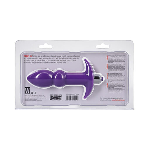 Tantus Perfect Plug Plus Vibrating Anal Plug Lilac - Image 4