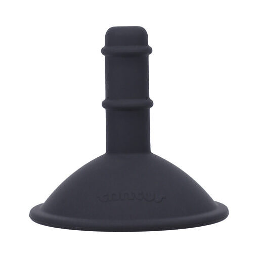 showing flexible cup and sturdy base.