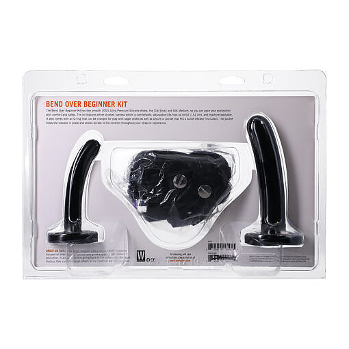 Tantus Bend Over Beginner Strap-On Harness Kit Onyx - Image 6