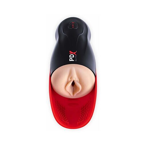 PDX Elite Fuck-O-Matic Rechargeable Vibrating Suction Stroker With Ball Cradle - Image 2