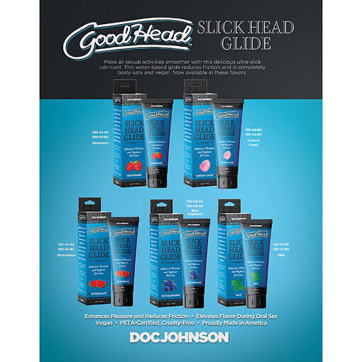 GoodHead Slick Head Glide Mint 4 oz. Bulk - Image 2