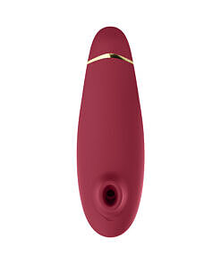 Womanizer Premium 2 Pleasure Air Clitoral Stimulator in Bordeaux
