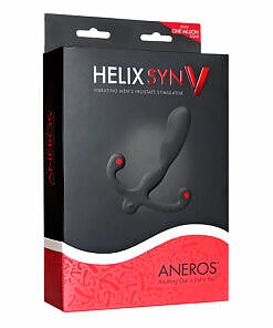 Aneros Helix Syn V Vibrating Prostate Stimulator - hands-free design with 8 vibration patterns