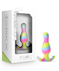 Avant Kaleido Silicone Anal Plug Lime by Blush