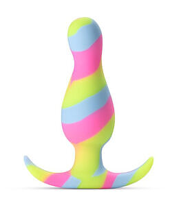 body-safe platinum-cured silicone with dual pleasure curves