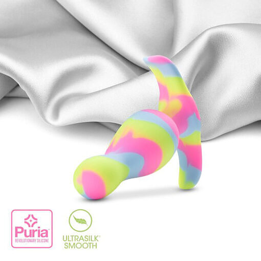 Avant Kaleido Silicone Anal Plug Lime - Image 4