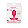 Curve Toys Gossip Pop Rocker rechargeable remote-controlled silicone vibrating anal plug in magenta
