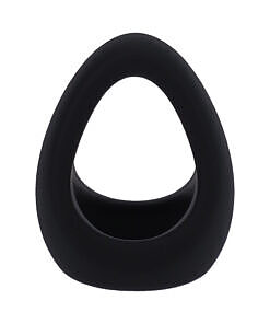 showing the stirrup opening and ring side by side on a white background.