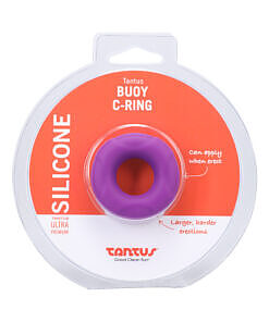 Tantus Buoy C-Ring Small in lilac silicone