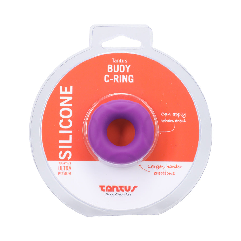 Tantus Buoy C-Ring Small in lilac silicone